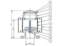 DIN Air Vent Head Valve 